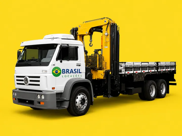 Caminhão Munck — Içamento e serviço em altura