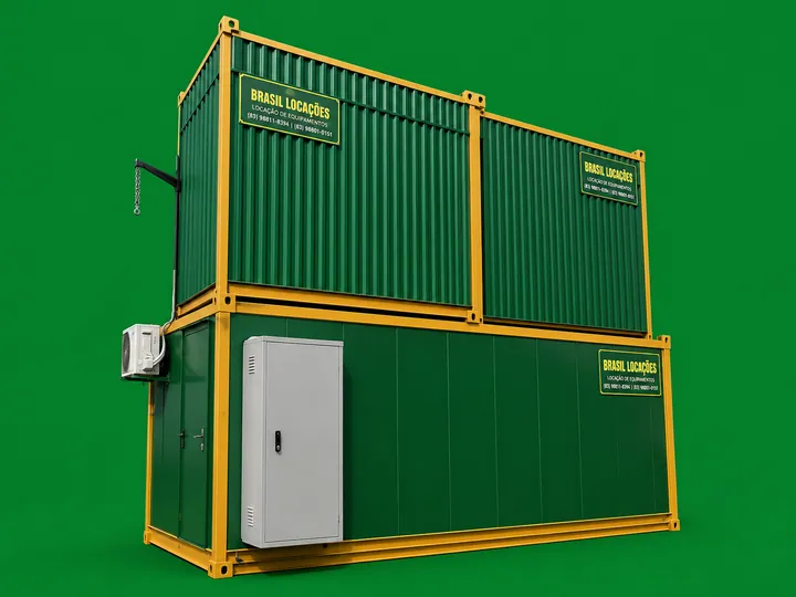 Containers — Guarda de equipamentos e almoxarifado